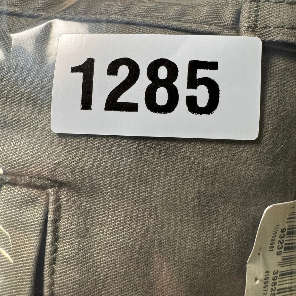 Levi's XX Chino Slim‎ Taper 31x32 Green Stretch Mens Pants  Khaki Garment Dyed